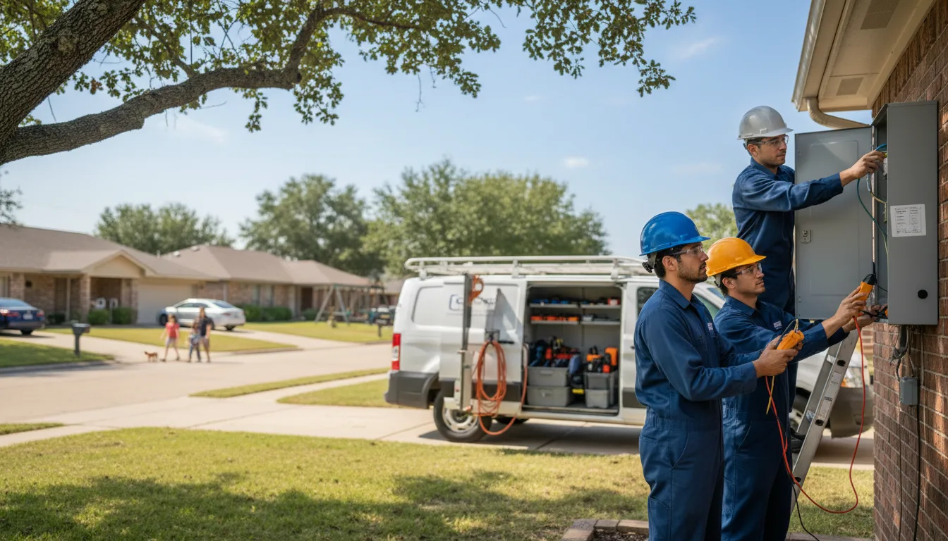 Certified electrician providing emergency electrical services in Forest City, NC